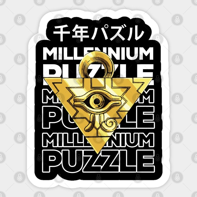 Millennium Puzzle Sticker by DeathAnarchy